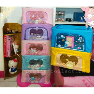 Collapsible clothes storage Hello Kitty, My Melody, LTS, Cinnamoroll, pompompurin, Kuromi, Doraemon