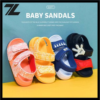 【ZLACK】Baby Girls&Boy Summer Soft Sandals Kids Shoes (0-2yrl) oddler Sandals Girls Boys