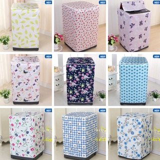 READY STOCK Washing Machine Cover Waterproof Sunscreen Automatic Washing Machine Cover Protective Cover Type A