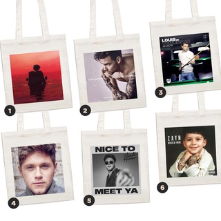 ✦Newyork Army Canvas "One Direction" Graphic Tote Shopping Bag❆