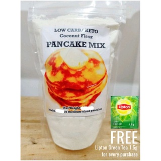 [FREE Green Tea] LowCarb/Keto/Nut-free/Gluten-Free Coconut Flour Pancake/Puto Mix