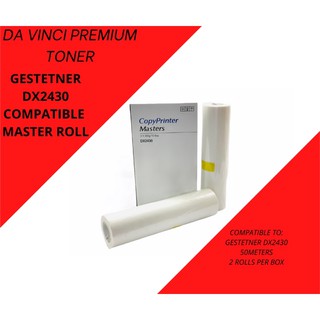 GESTETNER DX2430 COMPATIBLE MASTER ROLL BOX OF 2