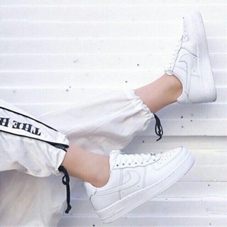 Fashion Air force1 lace up low cut rubbershoes sneakers for women