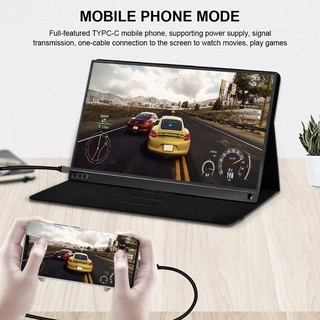 computer monitorPortable monitor for laptop computer HDMI touch screen 15.6-inch 2K PC PS4 forXbox 3