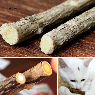 wac_5Pcs Cat Teeth Cleaning Stick Pure Natural Catnip Kitty Molar Toothpaste Rods