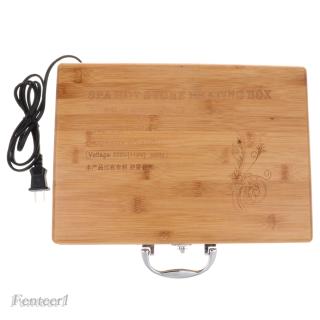 Perfeclan Wooden SPA Massage Stone Warmer Set Electric Heater for Hot Stones