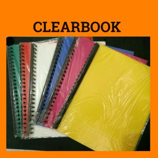 Clearbook Folder(short) 20 plastic sheets