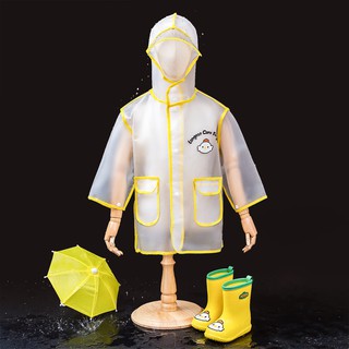 Children Rain Gear Raincoat Cartoon Kids Rainproof EVA Rain Coat Poncho