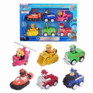 PAW PATROL 6 in 1 Toy set with cars