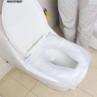 ❉☞﹍COD✅10 Sheets Disposable Toilet Seat Cover Mat Travel Portable Toilet Pape