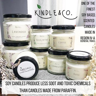 Kindle&Co. - Scented Soy Wax Candle - Hand Crafted Scented Candles
