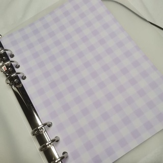 Gingham A5 Binder Refill/Divider (by thescribblesph) (3)