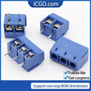 10pcs Screw Terminal Block Connector KF301-2P KF301-3P Pitch Straight Pin