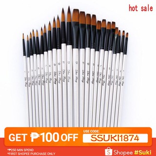Artist Watercolor Painting Brushes Oil Acrylic Paint Kit
