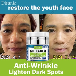[Original] Disunie Collagen Face Cream Moisturizing Whitening Anti-aging Facial Skin Care 50ml