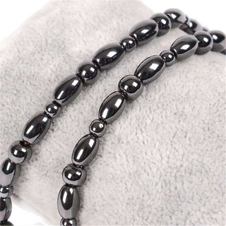 Crazyi✨Black Hematite Magnetic Therapy Anklet Weight Loss Slimming Ankle Bracelet