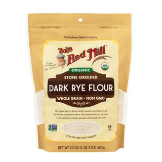 Bob's Red Mill Organic Rye Flour 20 oz 567g bobs