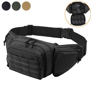 Outdoor Tactical Gun Waist Bag Holster Chest Military Combat Camping Sport Hunting Athletic Shoulder Sling Gun Holster Bag