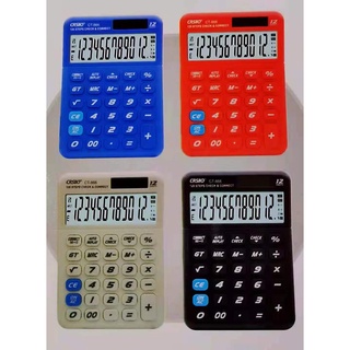 【phi local stock】 Solar calculator 12-digit calculator 120 Steps check &correct calculator