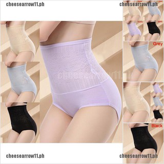 COD[chees]Women's Tummy Control Lace High Waist Body Shaping Panties Shape