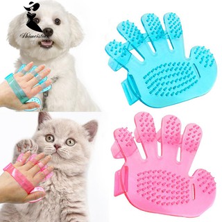 Cat Dog Cleaning Tool Pet Bath Shower Shape Massage Glove (1)