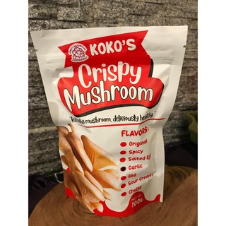 Koko's Crispy Mushroom Chips Healthy Red Mushroom