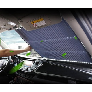 Window Car Sunshade Retractable Windshield Cover Curtain