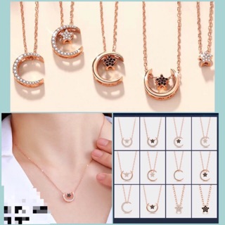 [BY]Star Moon Necklace !So cute!12 style ! Surprise every day！