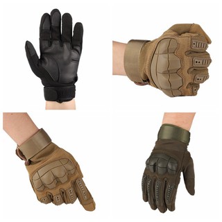 TouchScreen Tactical Motorcycle Hunting Full Finger Gloves