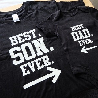 Bag ♧MAD POTATO Best Son Ever Mother and Daughter/Father and Son Family Terno Matching Shirts Family