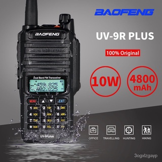 Hot 10W Baofeng UV-9R Plus Walkie Talkie Waterproof UV9R plus Dual Band Portable CB Ham Radios 9rhp