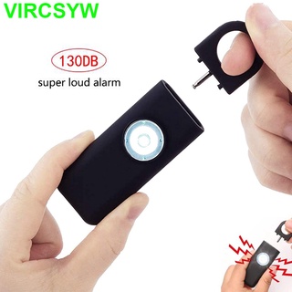 Self Defense Siren Safety Alarm for Women Keychain with SOS LED Light 130dB Personal Alarms Personal