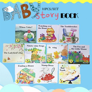 10pcs/set Babies Story Books Bedtime Stories