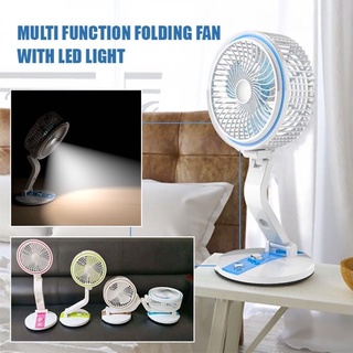 GOODLIGHT-Plus Multifunction Rechargeable Folding Fan with Led Light JH-2018 Anti-Heat Electric Fan