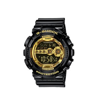 Casio G-Shock GD-100GB-1DR Analog Digital Gold/Black Resin Strap Watch For Men