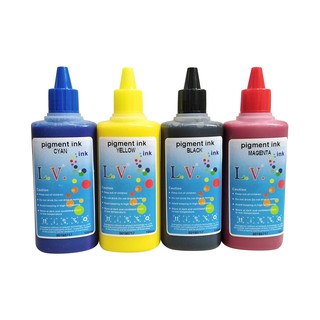 Pigment ink 100ML Black/Cyan/Magenta/Yellow