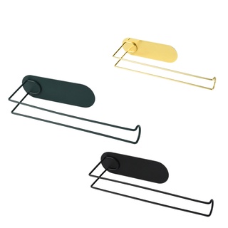 Nordic Iron Paper Towel Holder Wall Mounted Storage Rack Home Organizer Shelf Kitchen Tool