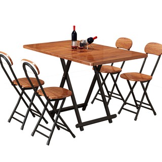Nordic Foldable Table Dinning Save Space Table Wooden Desk