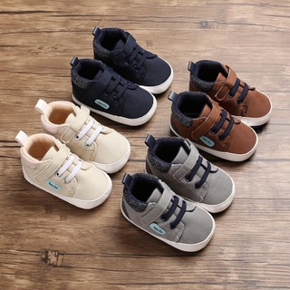 Sixc Autumn Fashion Baby Boys Anti-Slip Shoes Sneakers Toddler Soft Soled First Walkers