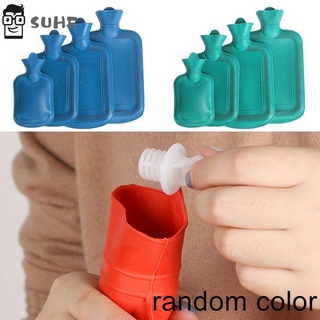 SUHE Plain Twill Hand Warmer Explosion Proof Water Injection Bag Hot Water Bottle Old Fashioned Keep Warm Thicken Warm Supplies Rubber