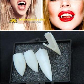 4 pcs Vampire Teeth Halloween Party Dentures Props Vampire Devil Fangs