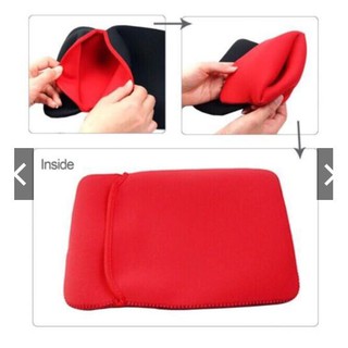 new products❧Double Faced Laptop Pouch 10 11 12 13 14 15 inch Sleeve Black
