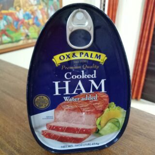 OX & PALM Cooked Ham 454g.