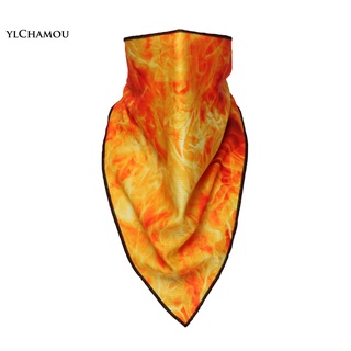 ylChamou Soft Face Scarf Tear Resistant Neck Face Scarf Reusable for Riding