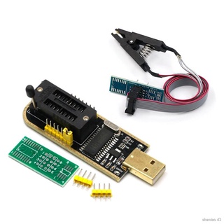 ✙♤❖CH341A 24 25 Series EEPROM Flash BIOS USB Programmer Module + SOIC8 SOP8 Test Clip For EEPROM 93C