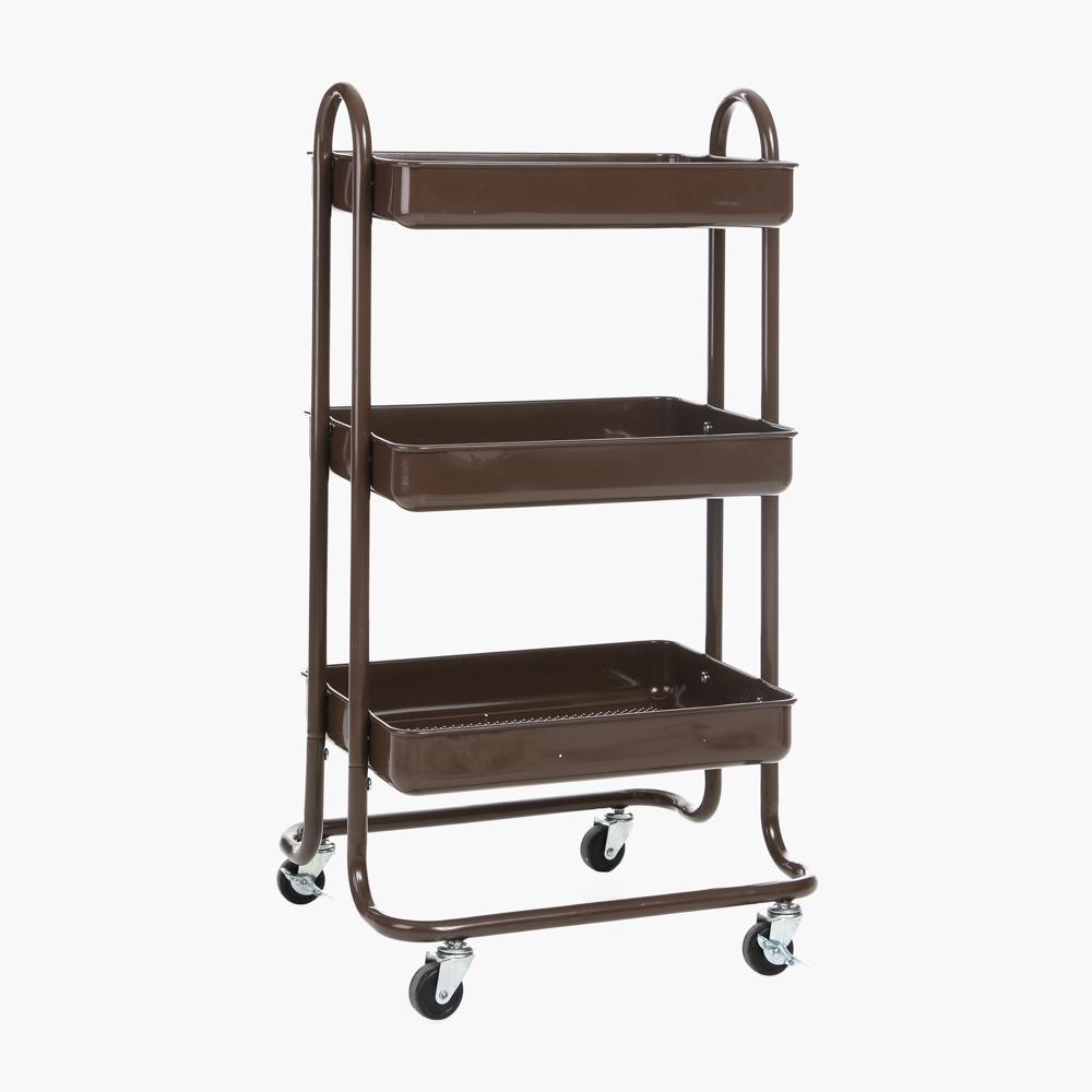 SM Home 3-layer Trolley (Brown)