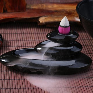 Monk Small Buddha Censer Backflow Incense Holder Incense Burner