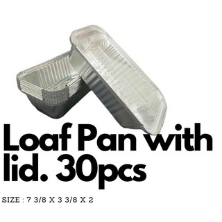 Loaf Pan with lid. Size : 7 3/8 x 3 3/8 x 2 / 30pcs