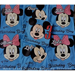 Mickey Mouse Birthday/Family Shirt - CUSTOMIZED