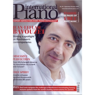 English music magazine International Piano UK piano September / October 2020